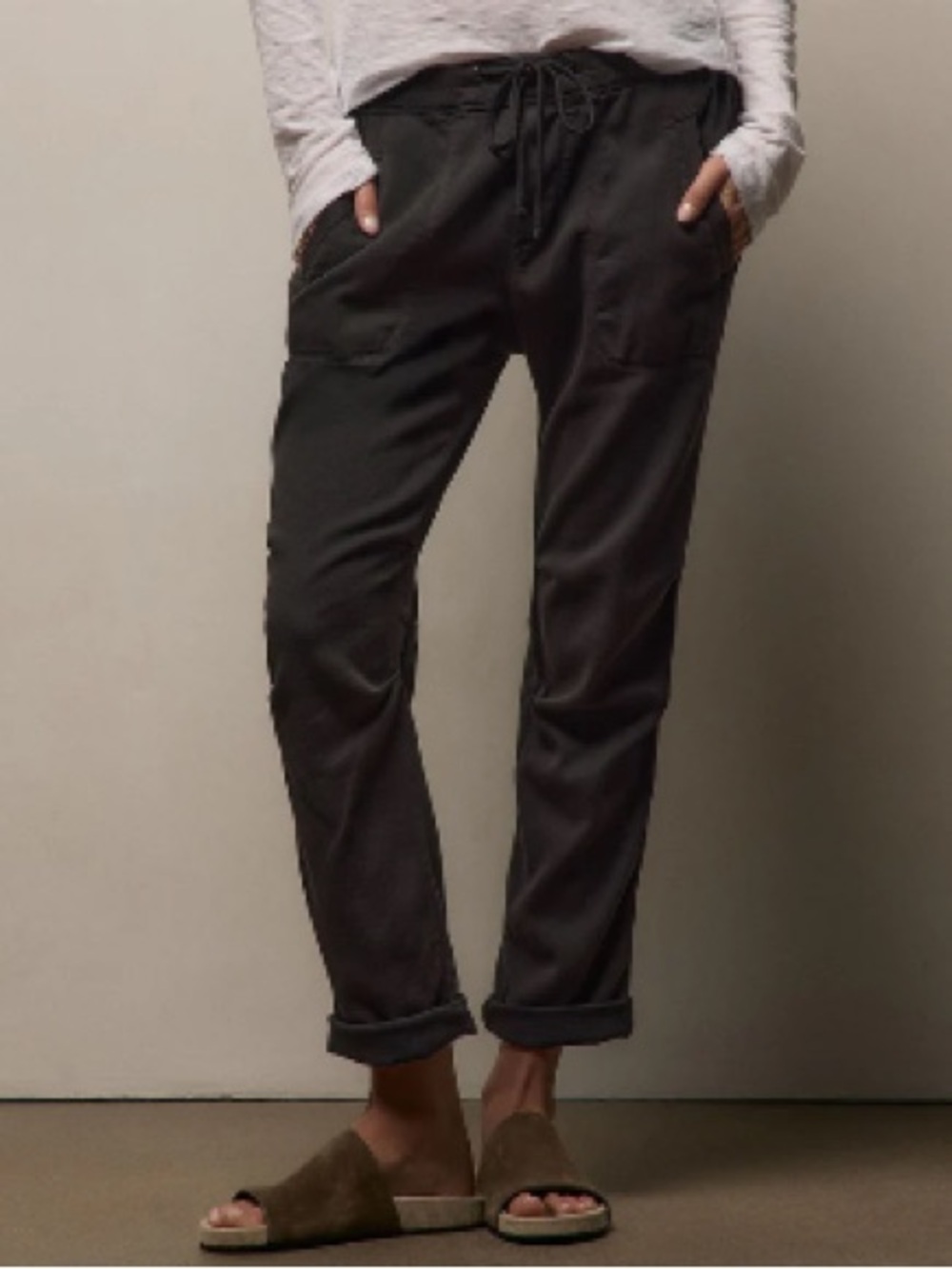 JAMES PERSE SOFT DRAPE PANT 2/M